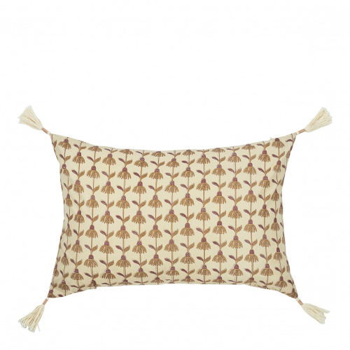 DAPHNE Beige Cotton Cushion Cover 40x60