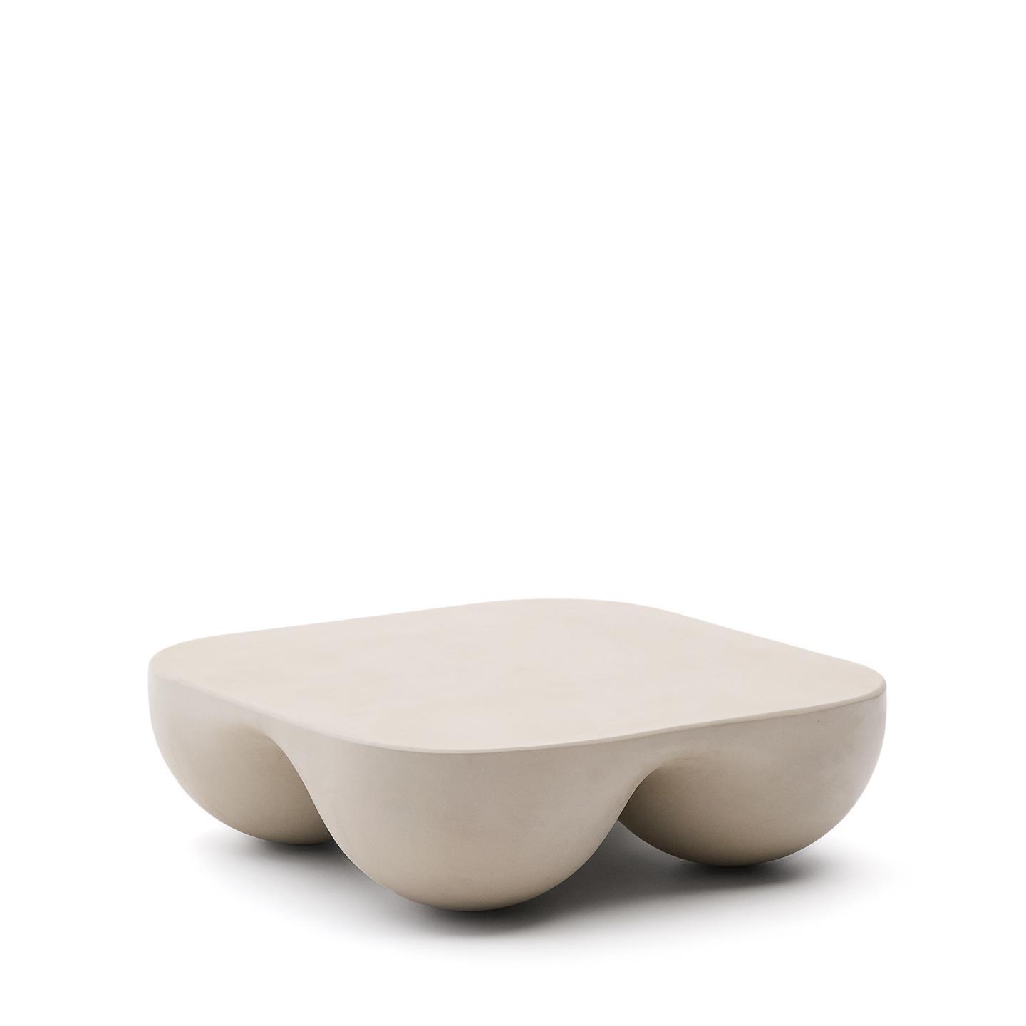 Colba polystone coffee table 100 x 100cm