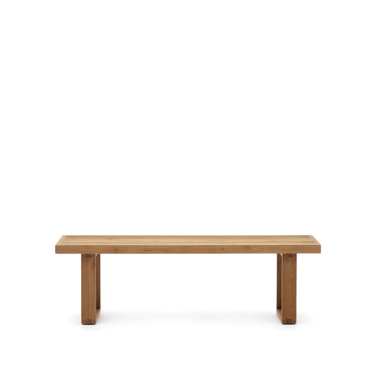 Canadell 100% outdoor solid recycled teak bench  170 cm