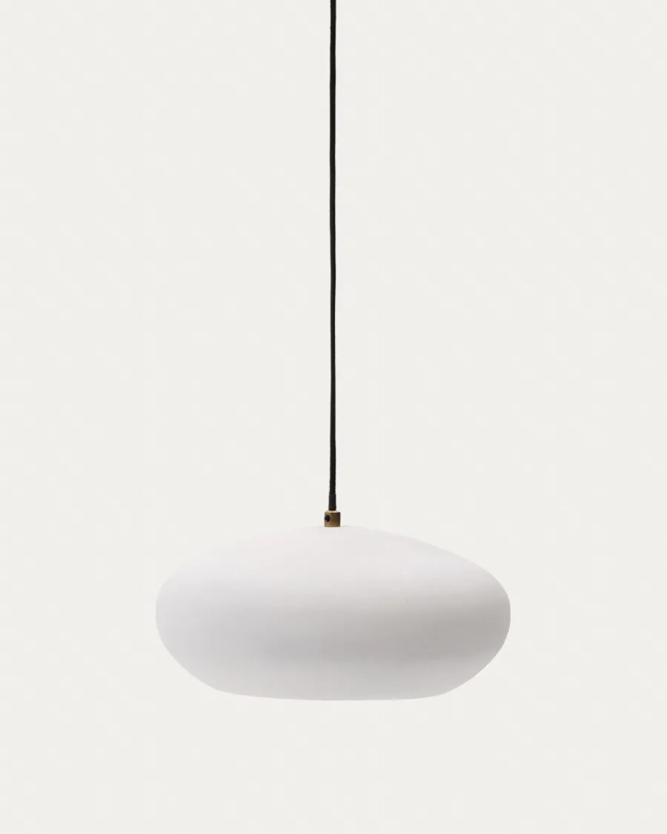 Inda metal ceiling lamp in a white finish.  30 cm