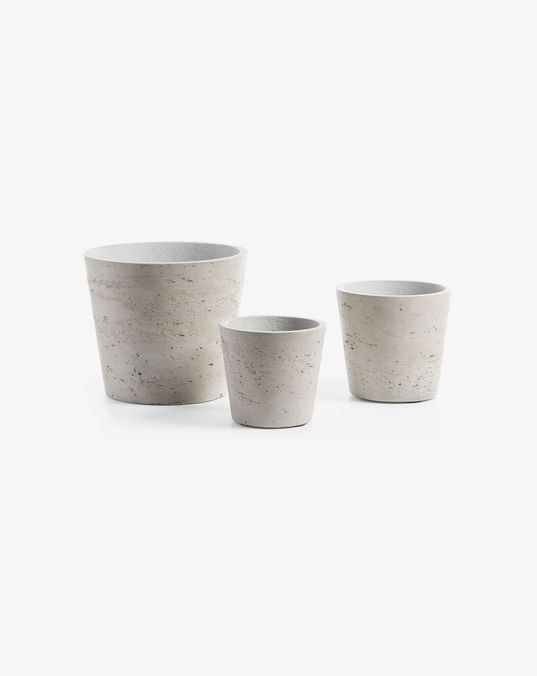 LOW planters grey Medium
