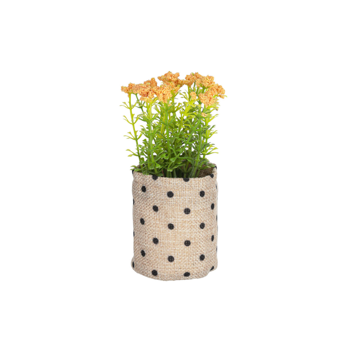Artificial Leonitis leonurus plant in raffia pot