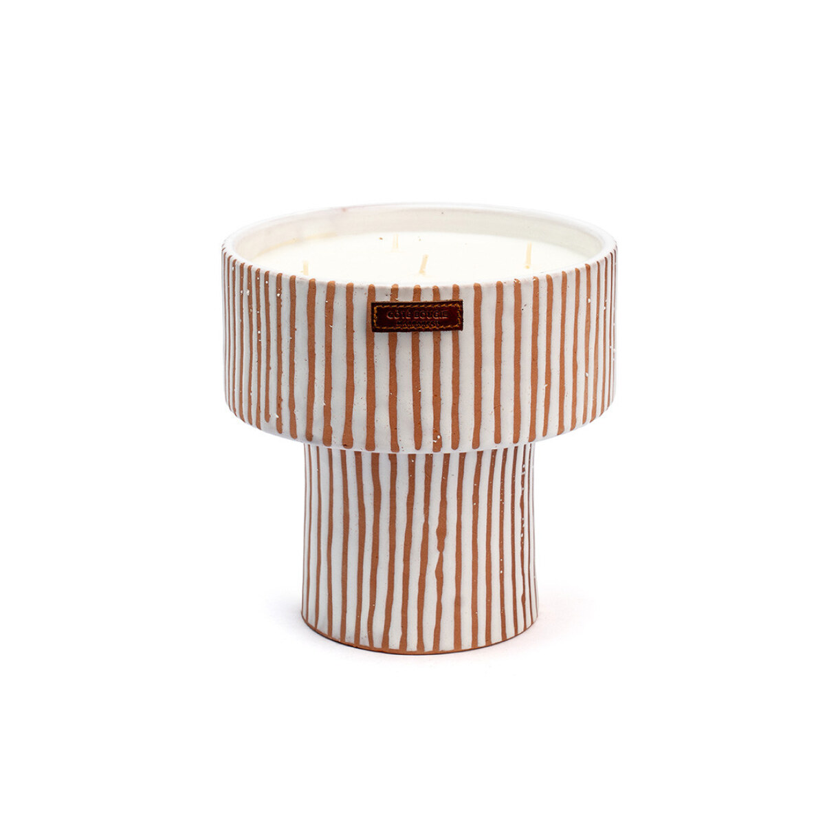 BOUGIE COUPE ZEBRE TERRA L