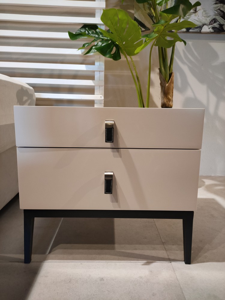 SILENCIO NIGHT TABLE 500*400*470MM OFF WHITE