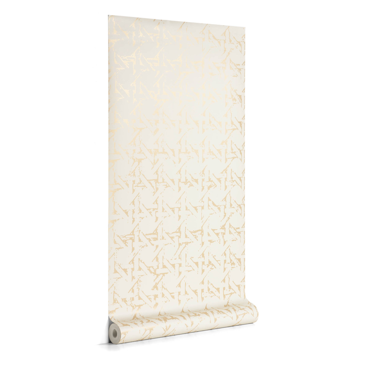 Viveka 10 x 0-53 m beige and gold wallpaper