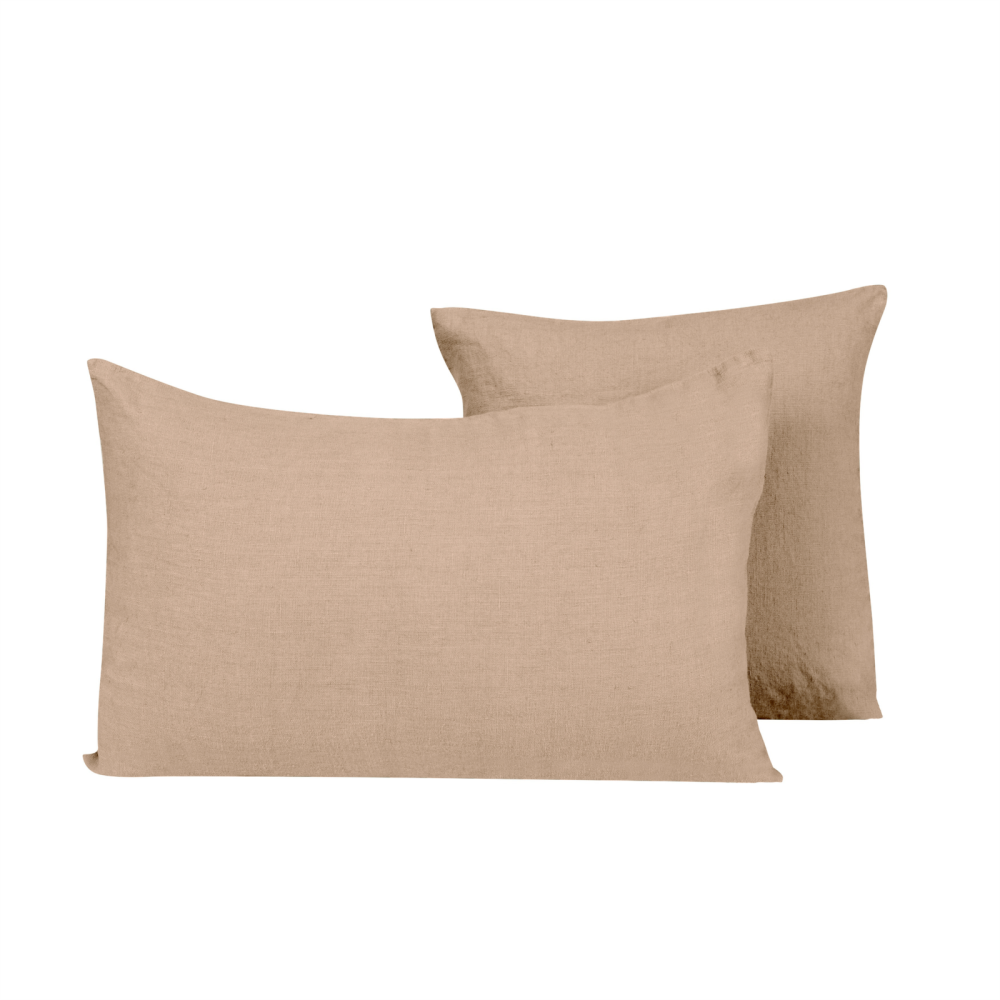 HOUSSE DE COUSSIN PORTICCIO LIN CIMARRON 40X60