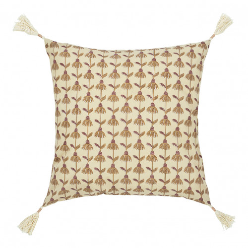 DAPHNE Beige Cotton Cushion Cover 50x50