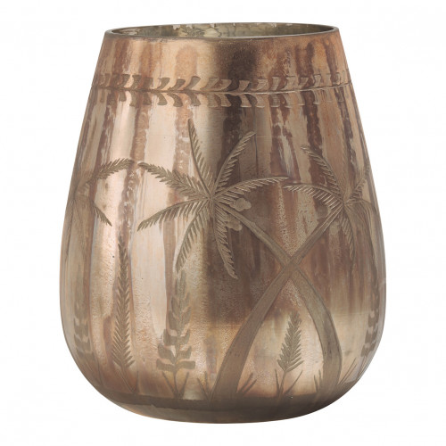 MIRAGE GM vase rose gold matt dia 25x32