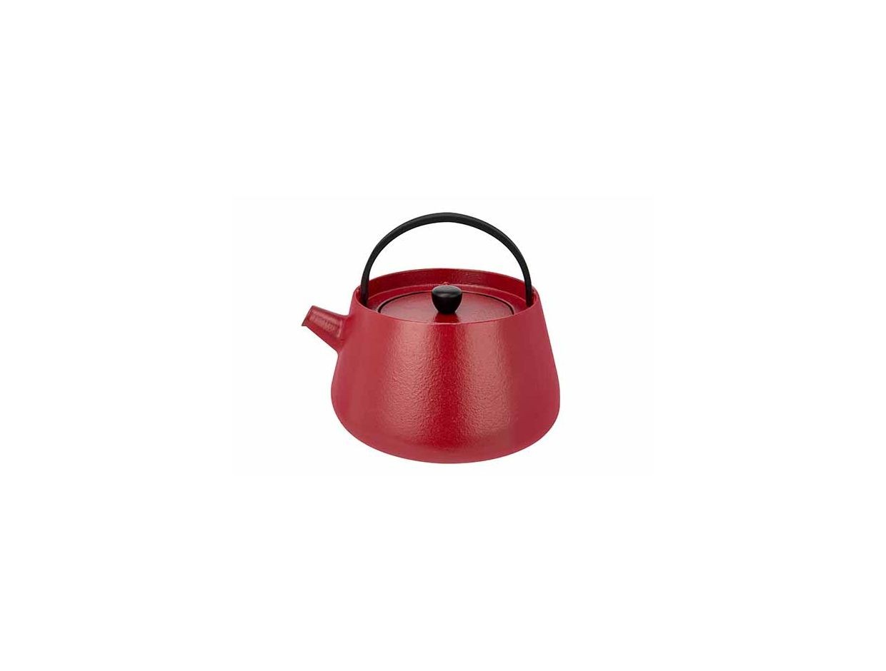 BILL TEAPOT MERLOT 083L CAST IRON