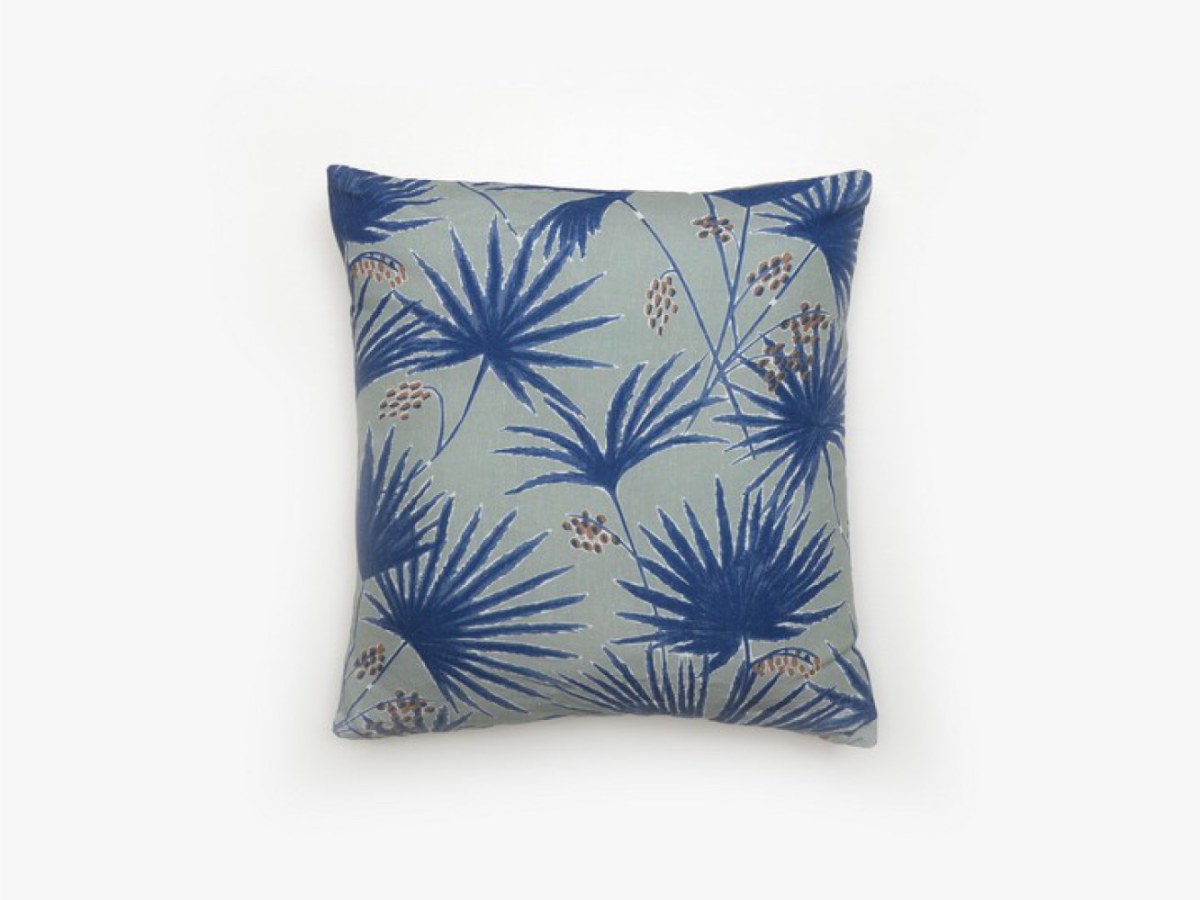 Housse de coussin 45x45 cm Palawan Indigo