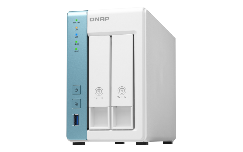 QNAP TS-231P3-4G Quad-core 1.7GHz NAS with 2.5GbE and Feature-rich Applications for Home & Office