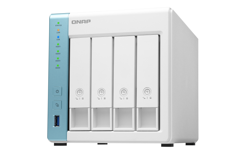 QNAP TS-431P3-4G Quad-core 1.7GHz NAS with 2.5GbE and Feature-rich Applications for Home & Office