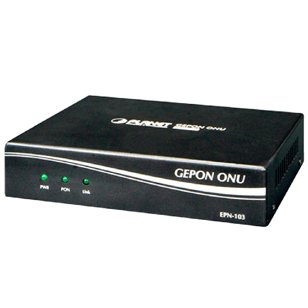 PLANET EPN-103 GEPON ONU WITH 1-PORT FAST ETHERNET + 1-PORT GIGABIT ETHERNET (METAL CASE)  EPN-103