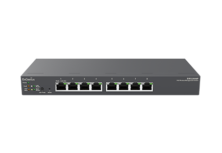 Engenius EWS-2908P 8-Port Managed Gigabit 55W 802.3af Compliant PoE Network Switch