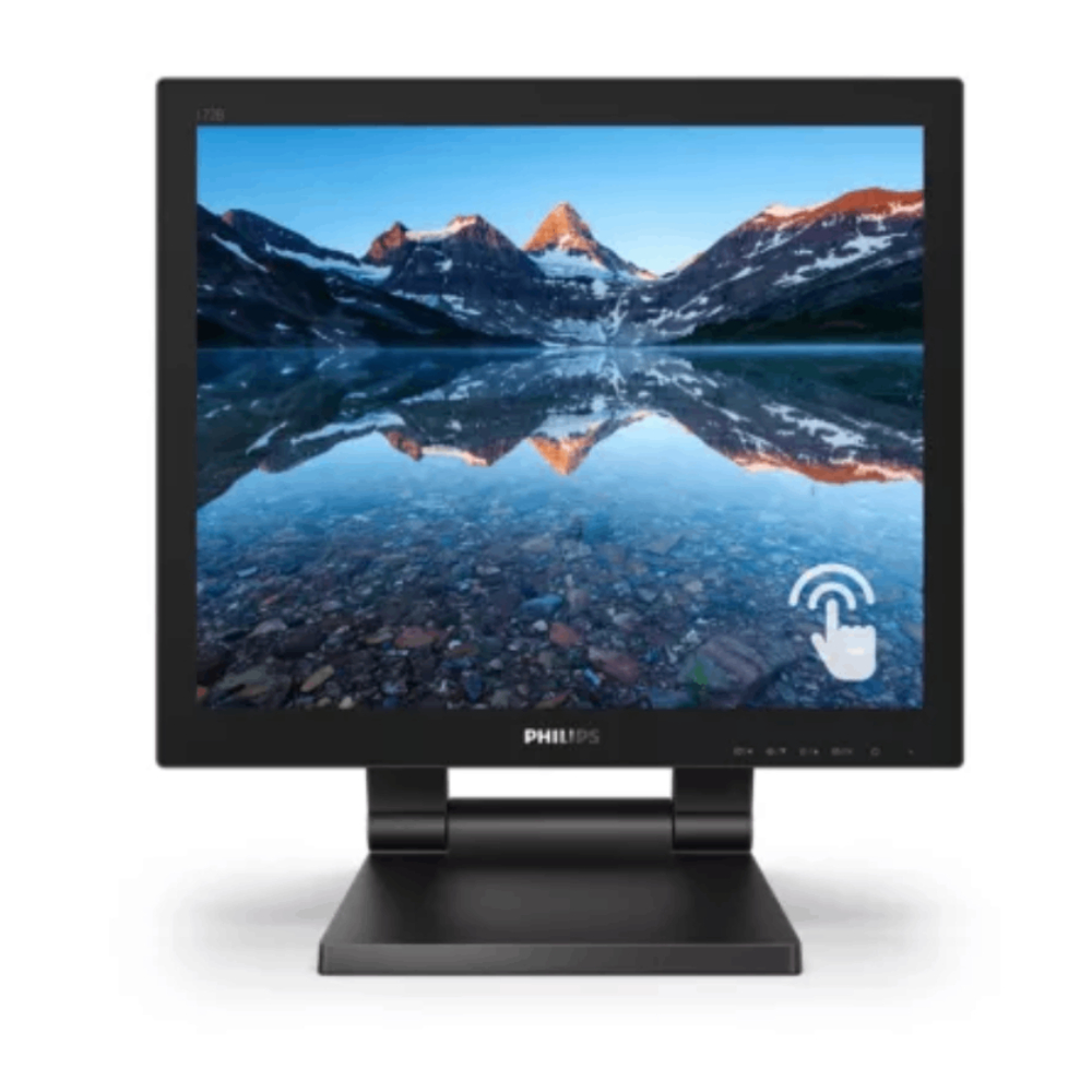 Monitor Philips Touch 17'' with VGA/HDMI/DVI/DP ports