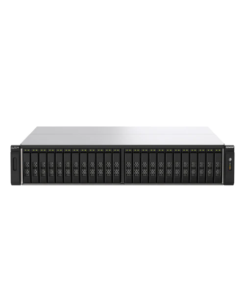 QNAP TS-h3088XU-RP-W1270 Modernize your IT using the ZFS-based 25GbE-ready all-flash storage with high performance high capacity and low latency