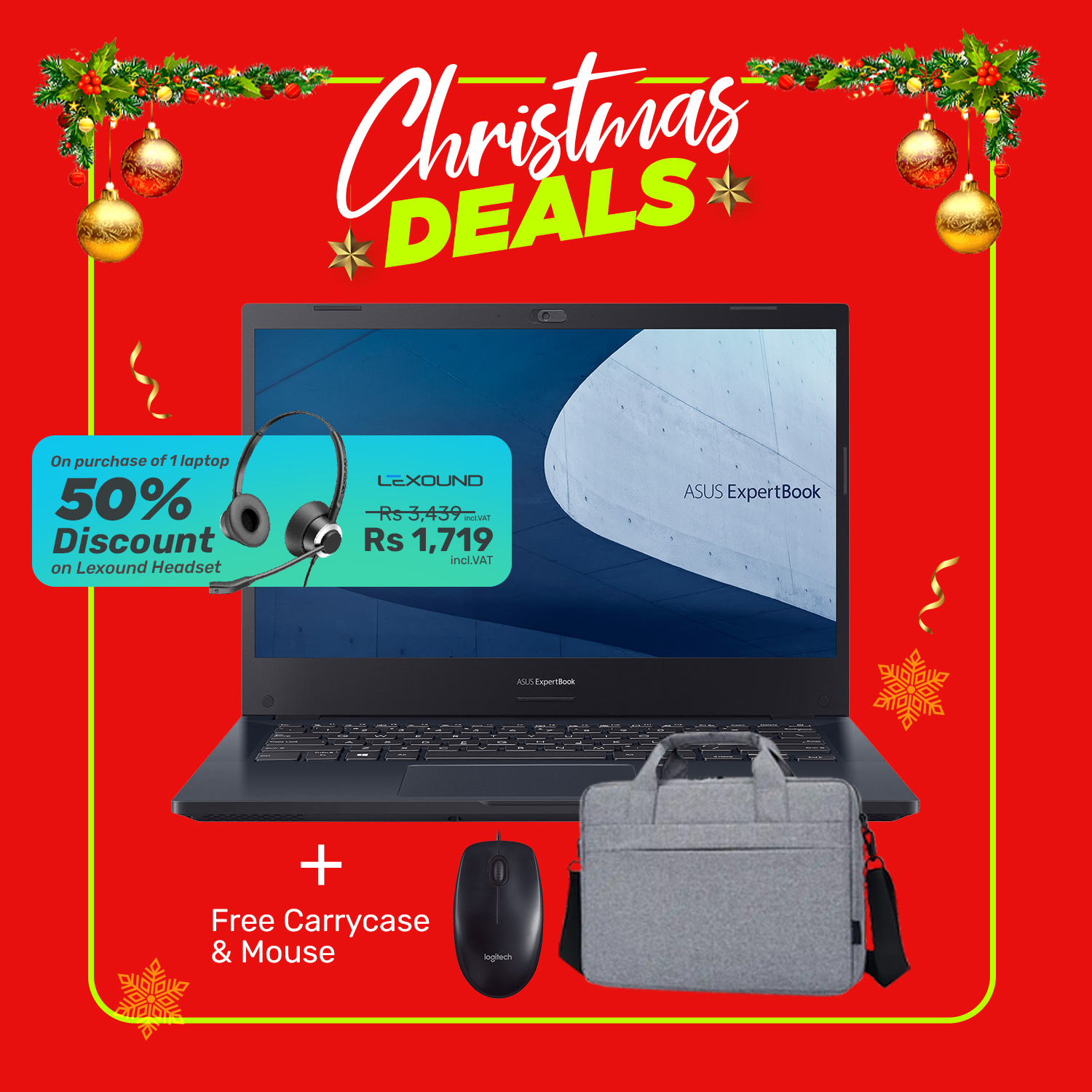 ASUS EXPERTBOOK INTEL CORE I5-1335-8GB RA-512GB SSD-RJ45 PORT-15.6