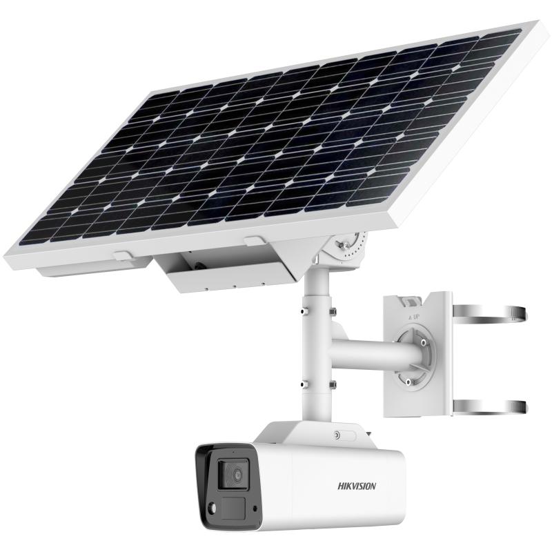 HikVision Camera SOLAR POWERED WITH INBUILT SOLAR PANEL  BATTERY & SIMCARD 3G/4G OPTION- 4MP 80MTS