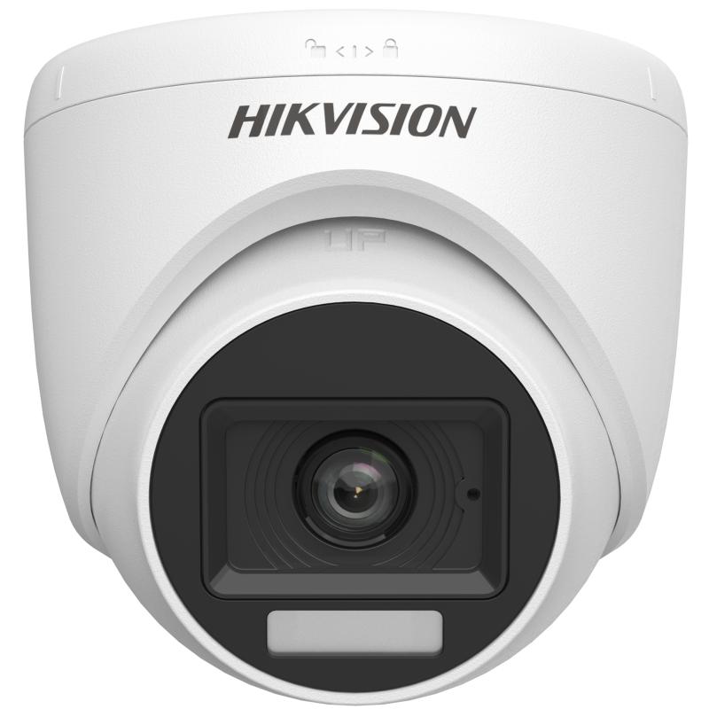 HikVision Camera DOME 1080P/2MP DUAL LIGHT COLORVU+ AUDIO 20MTS