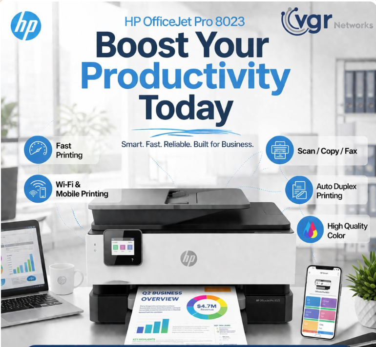 HP OfficeJet Pro 8023 All-in-One Printer