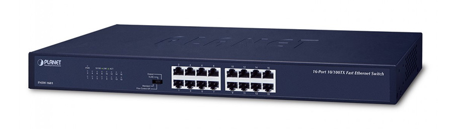 FNSW-1601 - 16-PORT 10/100BASE-TX FAST ETHERNET SWITCH