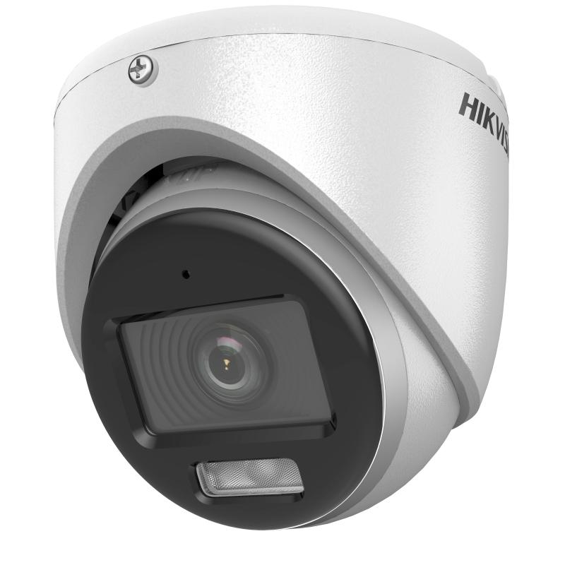 HikVision Camera DOME 1080P/2MP FULL COLORVU+ AUDIO 20MTS
