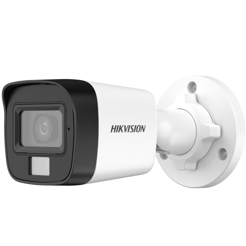 HikVision Camera BULLET 1080P/2MP DUAL LIGHT COLORVU+ AUDIO 20MTS