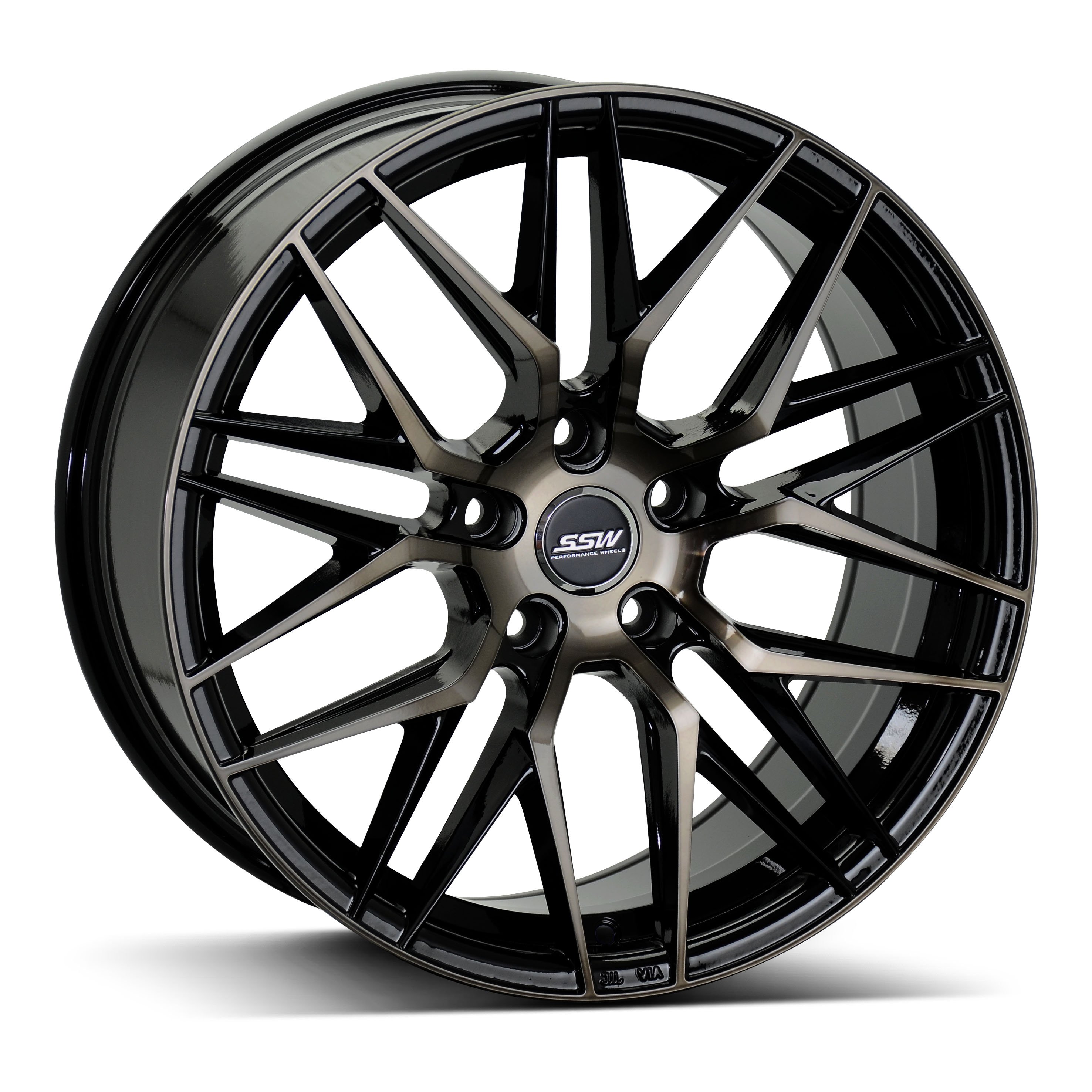 SSW S348 18X8.5 40 5X100 73.1 FP/BK/GCBK (Made In Thailand)