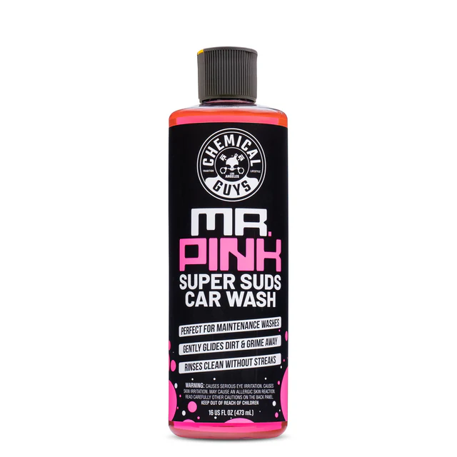Mr Pink Supersuds Shampoo Chemical Guys 16oz