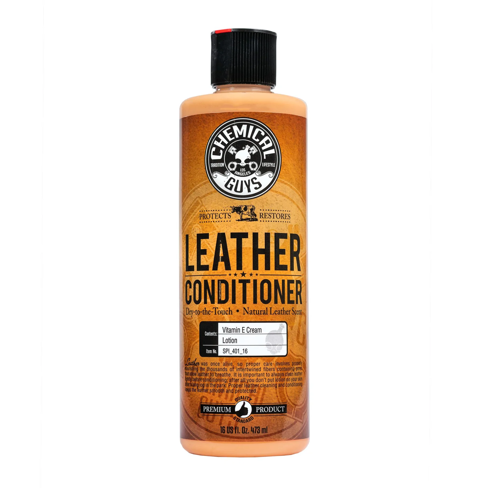 Leather Conditioner Chemical Guys 16oz