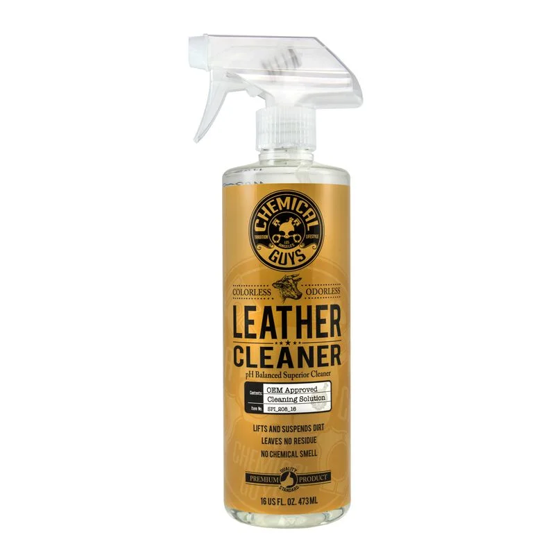 Leather Cleaner Colorless + Odorless Chemical Guys