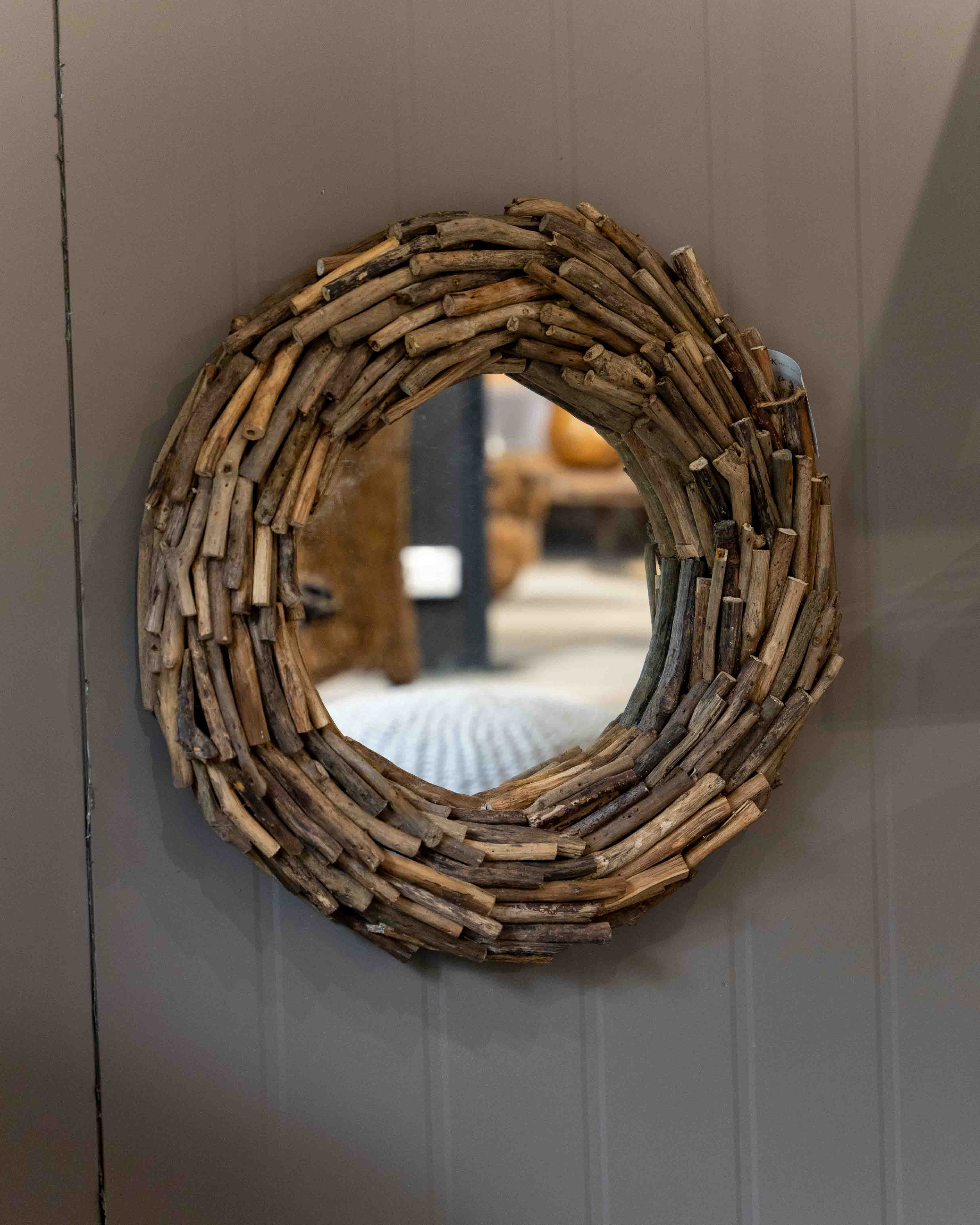 SMALL CIRCLE MIRROR-55X55X10CM