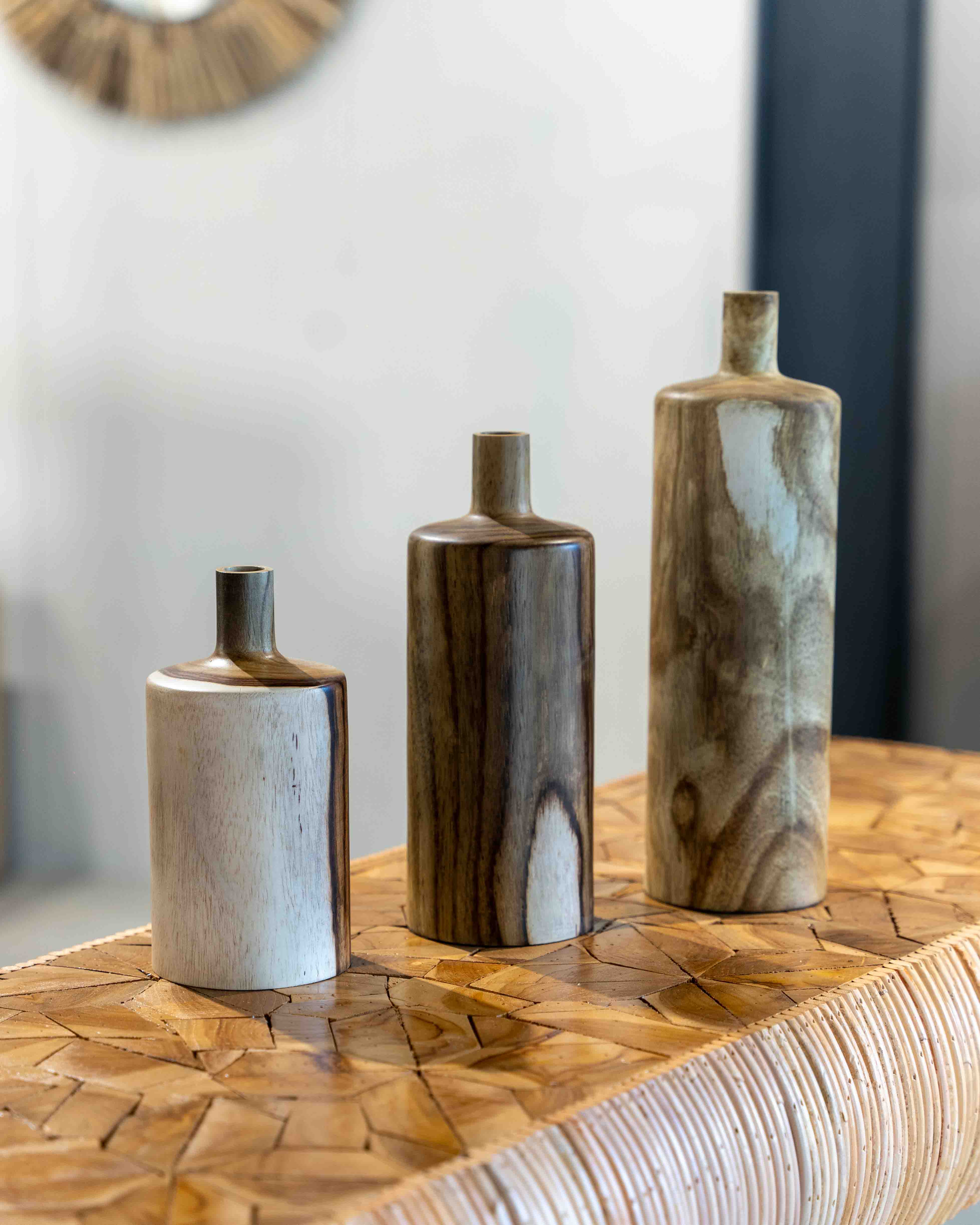 BOTTLE VASE SET 3 PC