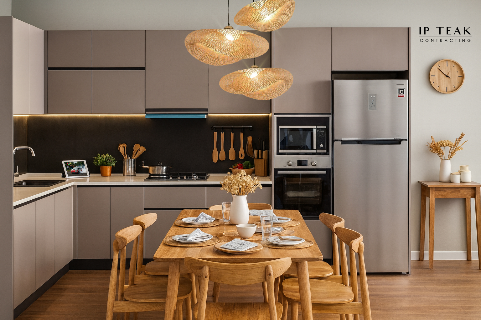 Melamine Plywood Kitchen