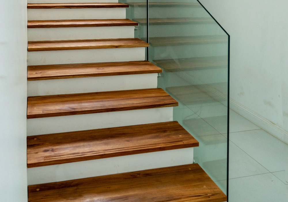 Teak Stairs